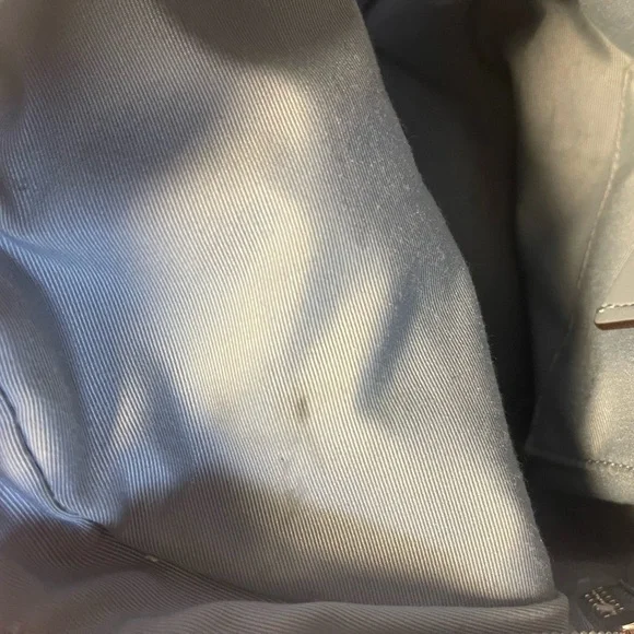 Coach Blue  Pebble Leather Mini Backpack - Picture 7 of 16